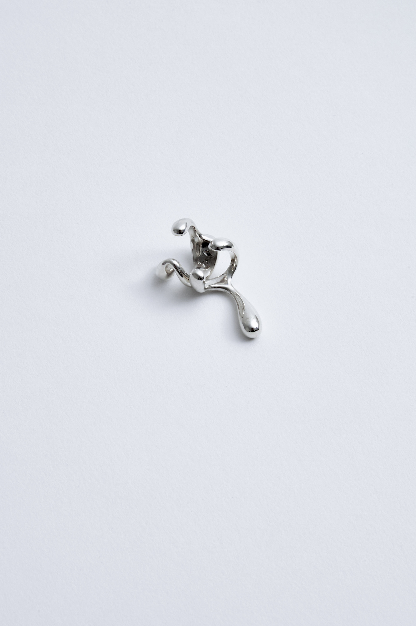 Julia Bartsch Jewellery earcuff silver inside view_1