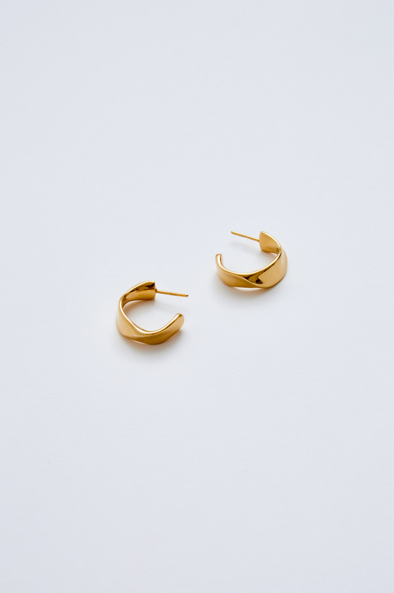 Julia Bartsch Jewellery earring big gold vermeil_1