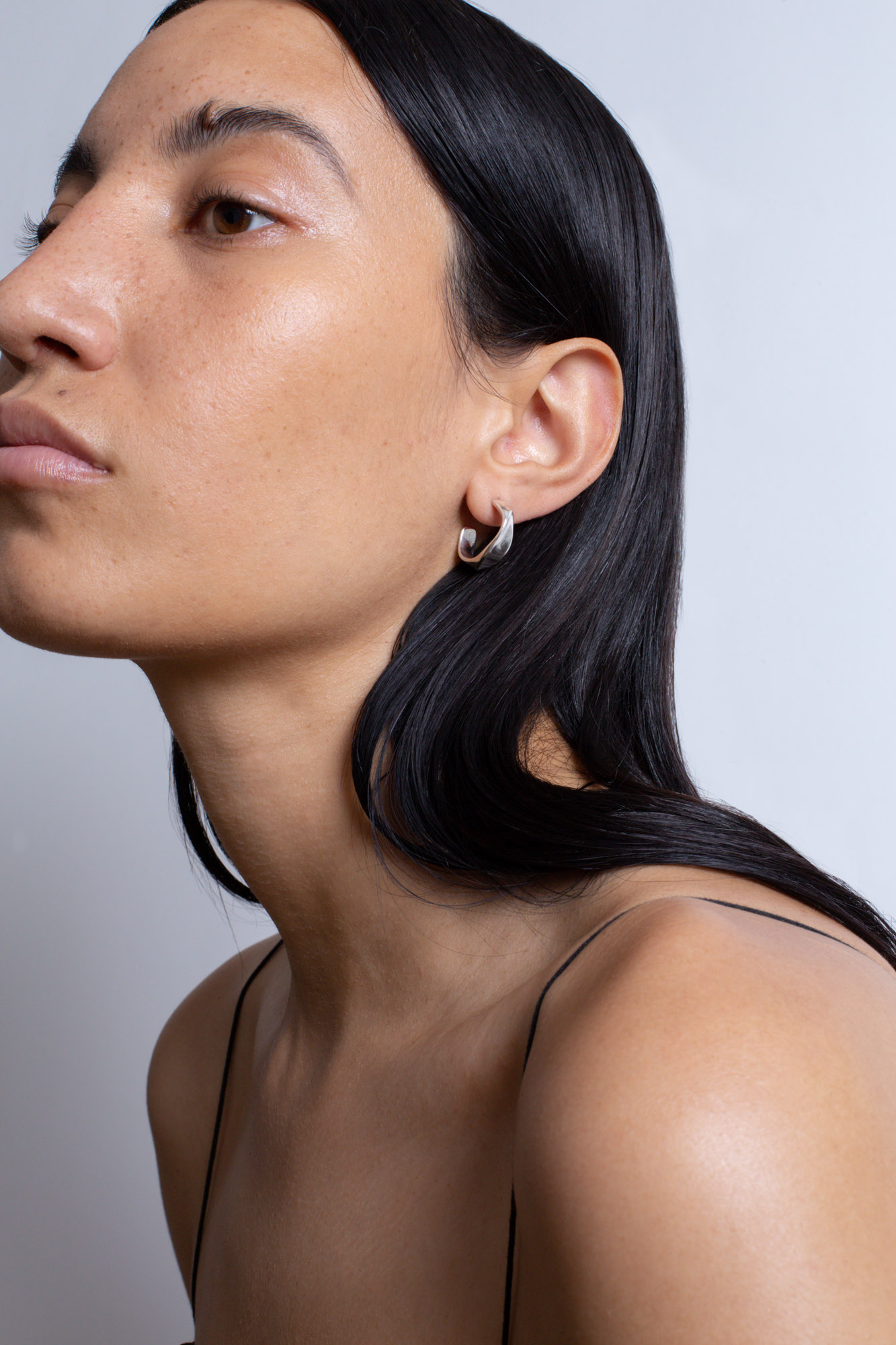 Julia bartsch Jewellery bis earring silver model 1
