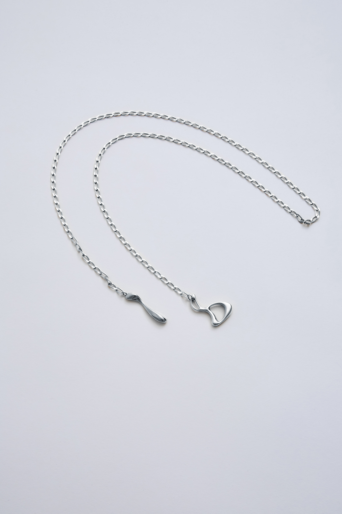 Julia bartsch jewellery logo necklace silver3